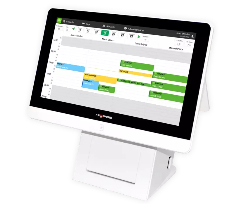 HIOPOS-SUN-PR+ TPV HIOPOS Android 15,6 con impresora integrada HIOPOS-SUN-PR+ TPV HIOPOS Android 15,6 con impresora integrada