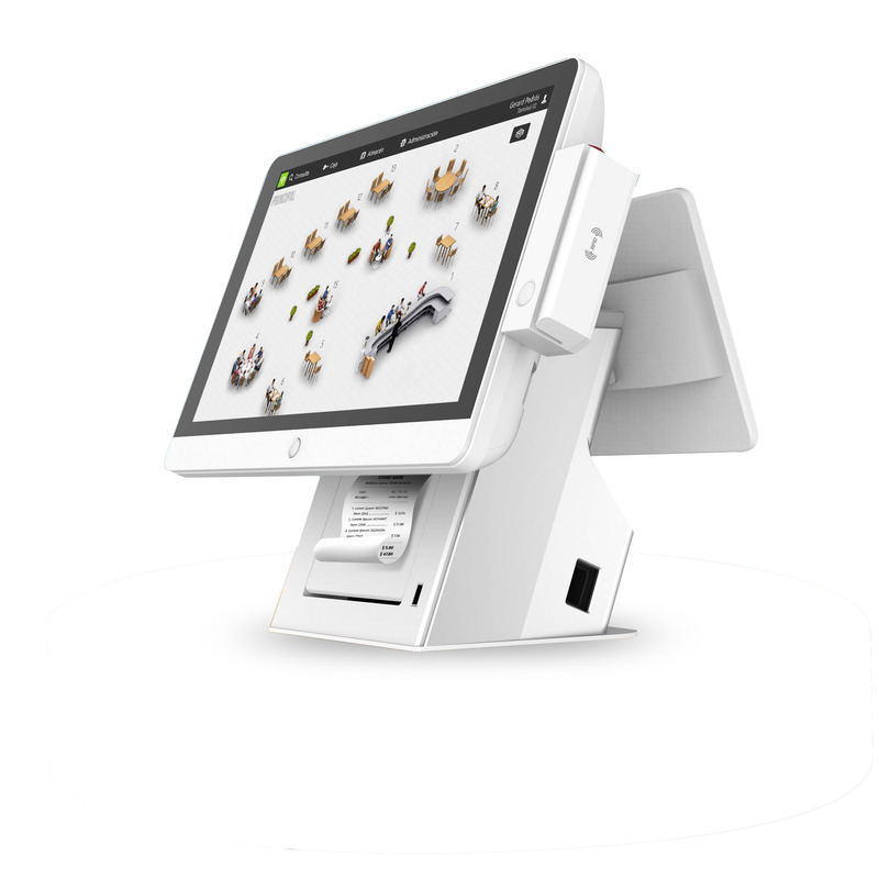 HIOPOS-SUN-PR+ TPV HIOPOS Android 15,6 con impresora integrada HIOPOS-SUN-PR+ TPV HIOPOS Android 15,6 con impresora integrada